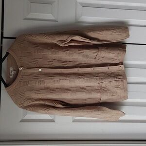 Vintage 80s Grandma Sweater Button up Cardigan S M L